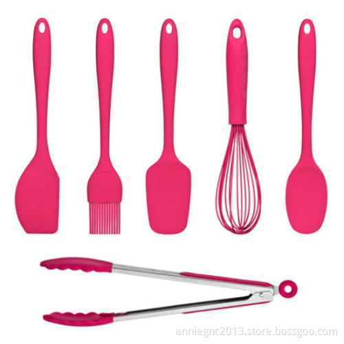 Silicone kitchen tools(6 in 1 set)